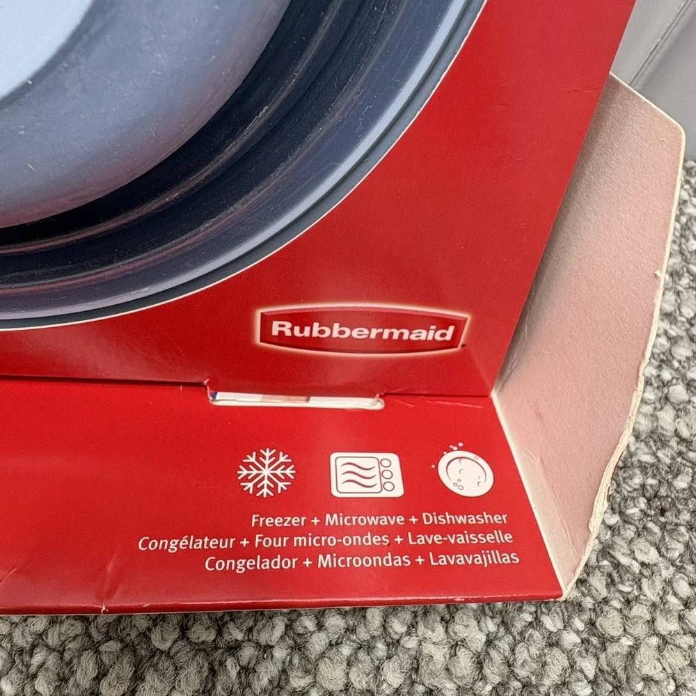 Rubbermaid COLLAPSIBLE 2.5 Cup‎ Food Storage Container Discontinued Hard To Find